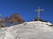49 E Raffaele in vetta al Suchello (1441 m) per la sua prima volta...ammantato di neve!